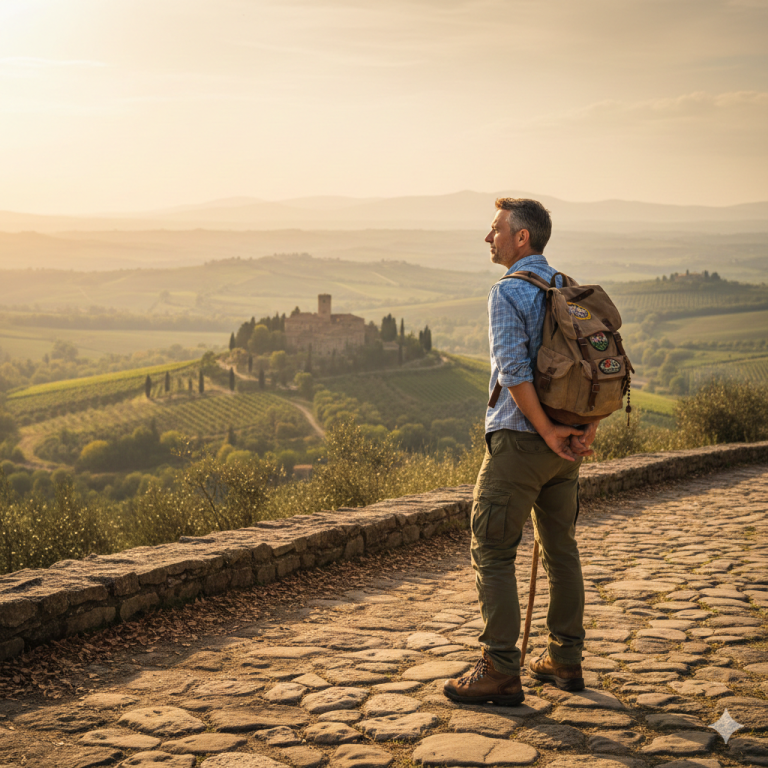 Esempio di Turismo Lento nei cammini italiani